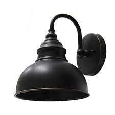 1 Light Oil Rubbed Bronze Outdoor Wall