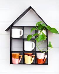 Diy Cup Rack For Orderly Kitchen