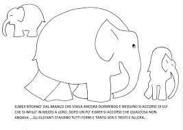 Di nelson, che aveva come libro una lavagnetta; Accoglienza Laboratorio Lettura Elmer L Elefante Schede Didattiche Elefanti