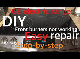Ge Electric Range Burners Not Working
