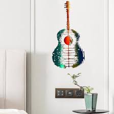 Guitar Wall Pendant Realistic