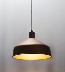 Copper Finish Pendant Light For Cafe