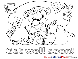 Get Better Soon Coloring Pages At Getdrawings Com Free For