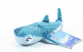 soft toy whale shark nemo disney pixar