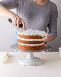 how to stack and fill a cake style sweet