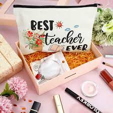 teacher makeup pouch cosmetic bags