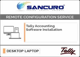 tally accounting software installation