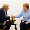 Story image for trump and merkel from Reuters