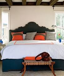 orange accents in bedrooms 68 stylish