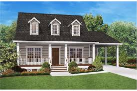 Small Cape Cod House Plan With Front