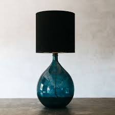 glass lamp base