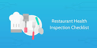restaurant health inspection checklist