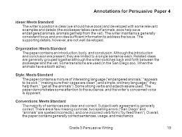 Structure of a position paper. Grade 3 Writing Assessment Ppt Download
