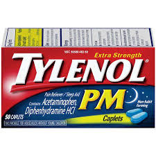 Tylenol Pm Caplets 50ct