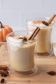 homemade pumpkin e latte