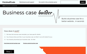 Business Case For A New User Friendly Website Polished Pixels