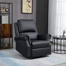homcom manual recliner chair 360