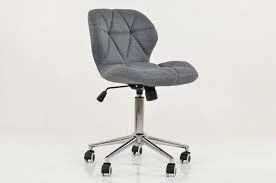 A mix of upholstery fabrics add texture to the euro style desi tilt office chair. Bay Faux Leather Padded Swivel Gas Lift Office Chair Charcoal Fabric