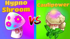 Plants vs Zombies 2 Hypno-Shroom vs Caulipower NEW! - YouTube