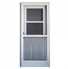 Raised Panel Exterior Combination Door