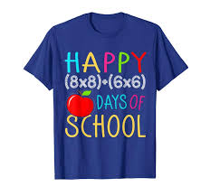 Days Math Formula T Shirt School Gift