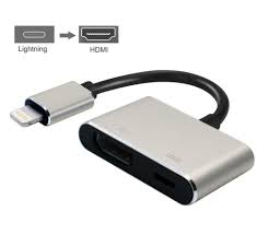 Australia Lightning To Hdmi Lightning Adapter Cable 1080p Lightning Digital Av Adapter Sync Screen Hdmi Connector With Charging Port For Select Iphone Ipad Models Support Ios 11 And Before No App Needed