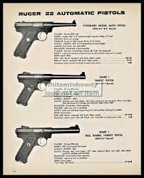 mark i 22 auto pistol gun ad original