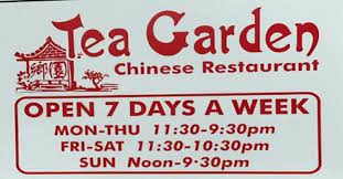 tea garden delivery menu 184 north
