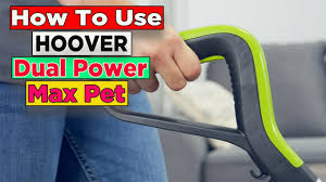hoover dual power max pet carpet