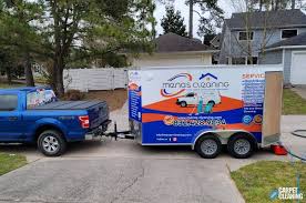 carpet cleaning trailer with truck mount