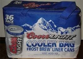 Coors Light 36 Pack 12oz Cans Cooler Bag Shoppers Vineyard