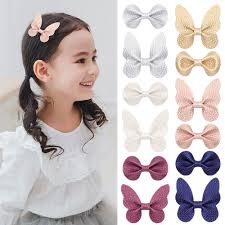 This medium length haircut styled as a preppy style is just too cute to be ordinary. Cute Baby Hair Clips New Fashion Baby Children Creative Bowknot Hairpins Butterfly Hair Clip Hair Accessories Hair Accessories Aliexpress