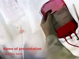 Blood Transfusion Free Presentation Template For Google