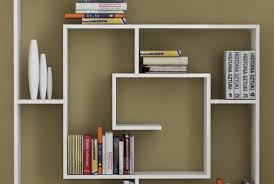 modern stylish decorative wall shelves
