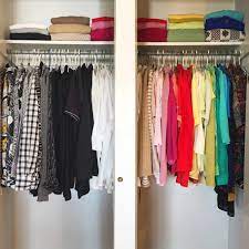 If you try to hang a skirt on a normal hanger, it either slides off or the hangers create a dent in the sides. Closet Organizing Ideas How Tos For Every Closet In Your Home