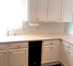 maple cabinets stained in white tinted