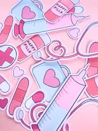 cute cal themed self care sticker