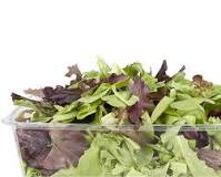 Which green vegetable is used in salad?