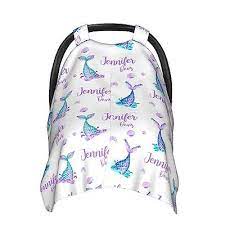 Personalized Baby Car Seat Canopy For