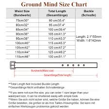 Ground Mind Mens Belt Suede Leather Dress Belts With Pin Buckle For Jeans Casual Wear