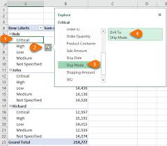 Excel Pivottable Quick Explore My Online Training Hub