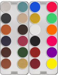 aquacolor palette 24 colors