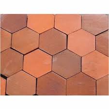 plain clay floor tile 5 10 mm at rs 13