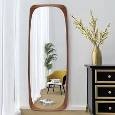 Full Length Floor Mirror Wood Frame
