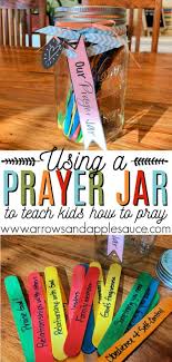 prayer jar to teach kids how to pray