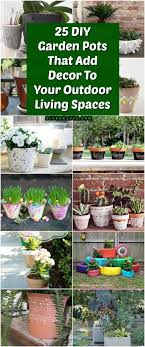 Honestly, anyone can make this planter and you can do it in just a couple of hours! 25 Diy Garden Pots That Add Decor To Your Outdoor Living Spaces Diy Crafts