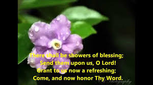 showers of blessing christian