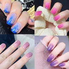 colorful nail polish quick drying