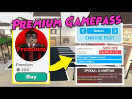 Bloxburg Premium Gamepass Review Is