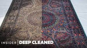 persian rug gets first clean in 20